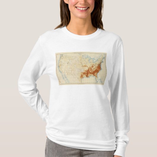 10 farbige Bevölkerung 1890 T-Shirt (Vorderseite)