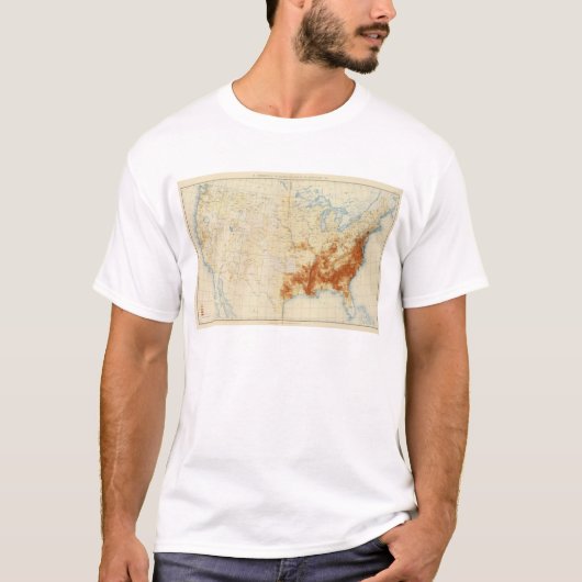 10 farbige Bevölkerung 1890 T-Shirt (Vorderseite)