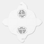 10 Felder mit Vorteilen abziehen 25% Rabatt auf Bu Geschenkschachtel (Ungeklappt)