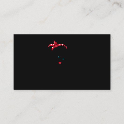 10.First Mate Rosie The Riveter Button Up Visitenkarte (Vorderseite)