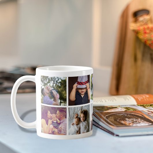 10 Foto Collage DIY Spaß Personalisiert Kaffeetasse