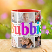 10 Foto Collage Liebe Sie Bubbie Multicolored Bold