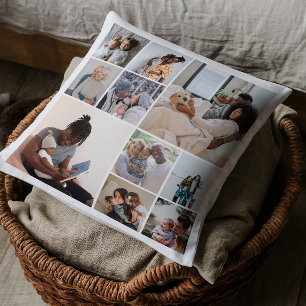 10 Foto-Collage personalisiert Kissen