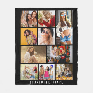 10 Foto Einfache Moderne Minimal Schwarz Stilname Fleecedecke