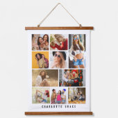 10 Foto Einfache Moderne Minimal Schwarz Stilname Wandteppich Mit Holzrahmen (Vorderseite)