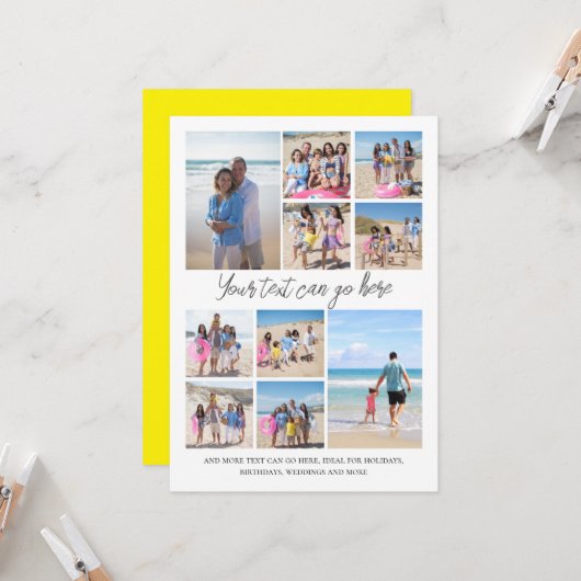 10 Foto farbige Vorlage (Vorderseite/Rückseite Beispiel)