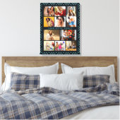 10 Foto Modern Geometric Stylish Name Leinwanddruck (Insitu (Schlafzimmer))