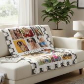 10 Foto Moderne Groovy Daisy Blume Stilvolle Bezei Fleecedecke