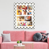 10 Foto Moderne Groovy Daisy Blume Stilvolle Bezei Leinwanddruck (Insitu (Wohnzimmer))