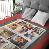 10 Foto Moderne Sterne Stilvolle Grüne Bezeichnung Fleecedecke