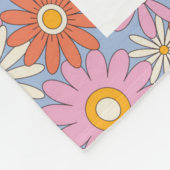 10 Foto Moderne Trendy Hippie Floral Stilvoller Na Fleecedecke (Ecke)