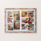 10 Foto Moderne Trendy Hippie Floral Stilvoller Na Puzzle (Horizontal)