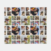 10 Foto personalisiert Fleece Blanket (Vorderseite (Horizontal))