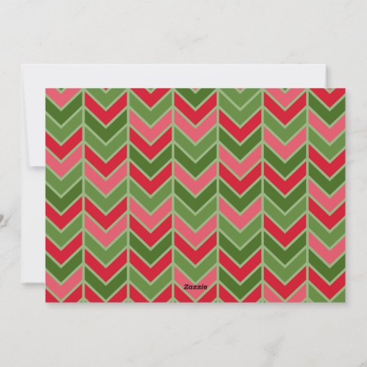 10 FotoCollage - Frohe Weihnachten Rot Grün (Rückseite)