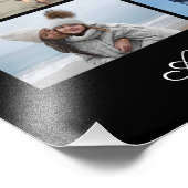 10 FotoCollage Hinzufügen eines Grußwortes Foto Er (Ecke)