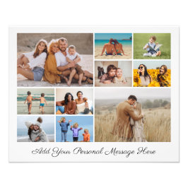 10 FotoCollage Hinzufügen eines Grußwortes Foto Er