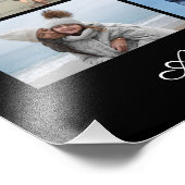 10 FotoCollage Hinzufügen eines Grußwortes Foto Er (Ecke)