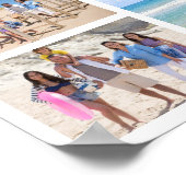10 FotoCollage Personalisiert Poster (Ecke)