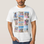 10 FotoCollage Personalisiert T-Shirt<br><div class="desc">Erstellen Sie einen Personalisierten Foto Collage T - Shirt von Ricaso - fügen Sie 10 einzelne Fotos zu einer Foto Collage. Eine wunderbare,  herzliche Kleider für sich selbst oder andere. Geben Sie das Geschenk eines bleibenden Gedächtnisses.</div>