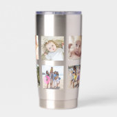 10 FotoCollage Personalisiert Thermobecher (Rückseite)