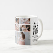 10 Fotos aus meiner glücklichen Schwangerschaftsze Kaffeetasse (VorderseiteRechts)