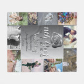 10 Fotos mit 11-jähriger Steel-Rose Fleecedecke (Vorderseite (Horizontal))