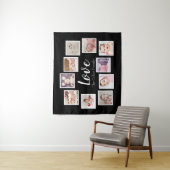 10 Fotovorlage FotoCollage Personalisierte Liebe Wandteppich (Beispiel)