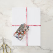 10 Frohe Weihnachtsgeschenke Tag Geschenkanhänger (Mit Garn)