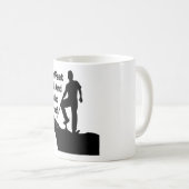 10 Fuß hoch und Kugel-Beweis Kaffeetasse (VorderseiteRechts)