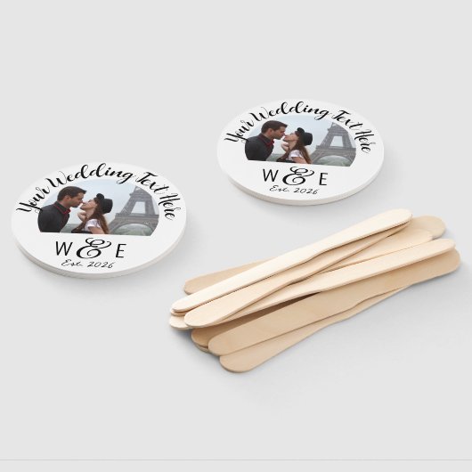 10 Gastgeschenk Hochzeit für benutzerdefinierte Sk Fächer (Non-assembled)