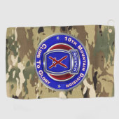 10. Gebirgsabteilung Golfhandtuch (Horizontal)