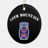 10. Gebirgsabteilung Keramikornament (Links)