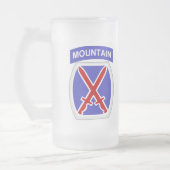 10. Gebirgsabteilung Mattglas Bierglas (Links)