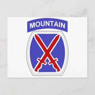 10. Gebirgsabteilung Postkarte