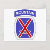 10. Gebirgsabteilung Postkarte (Vorderseite)