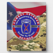 10. Gebirgsabteilung Remüde Veteran Fotoplatte (Vorderseite)