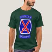 10. Gebirgsabteilungs-Nachkomme - T - Shirt (Vorderseite)