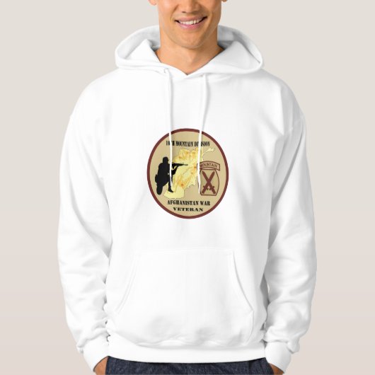 10. Gebirgsabteilungs-VeteranHoodie Hoodie (Vorderseite)