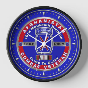10. Gebirgsdivision Afghanistan Veteran Uhr