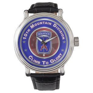 10. Gebirgsdivision „Aufstieg zur Ehre“ Armbanduhr