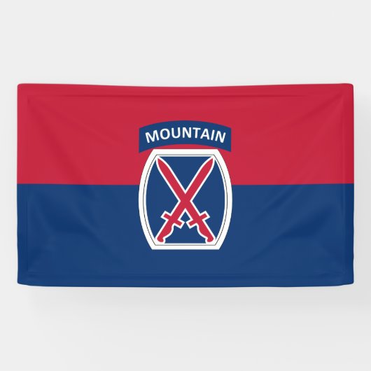 10. Gebirgsdivision Banner (Horizontal)