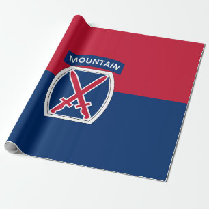 10. Gebirgsdivision Geschenkpapier