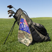 10. Gebirgsdivision Golfhandtuch (Gras)