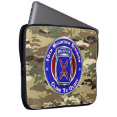 10. Gebirgsdivision Laptopschutzhülle (Vorne Rechts)