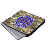 10. Gebirgsdivision Laptopschutzhülle (Vorne Knopf)
