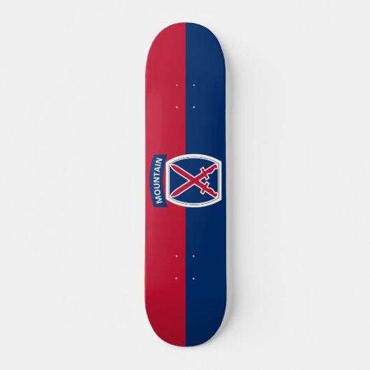 10. Gebirgsdivision Skateboard (Vorne)