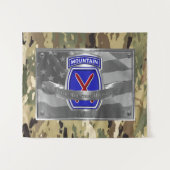 10. Gebirgsdivision Wandteppich (Vorderseite (Horizontal))