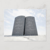 10 Gebote in der Wüste Postkarte (Vorderseite)
