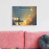 10 Gebote Mauer Art Leinwanddruck (Insitu (Wohnzimmer))