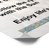 10 Gebote NA Poster (Ecke)